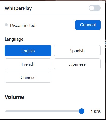 WhisperPlay – screenshot 3