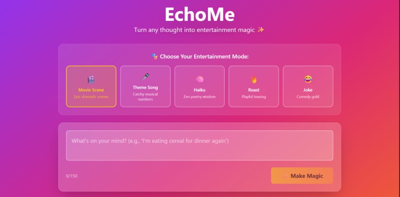 EchoMe – screenshot 1