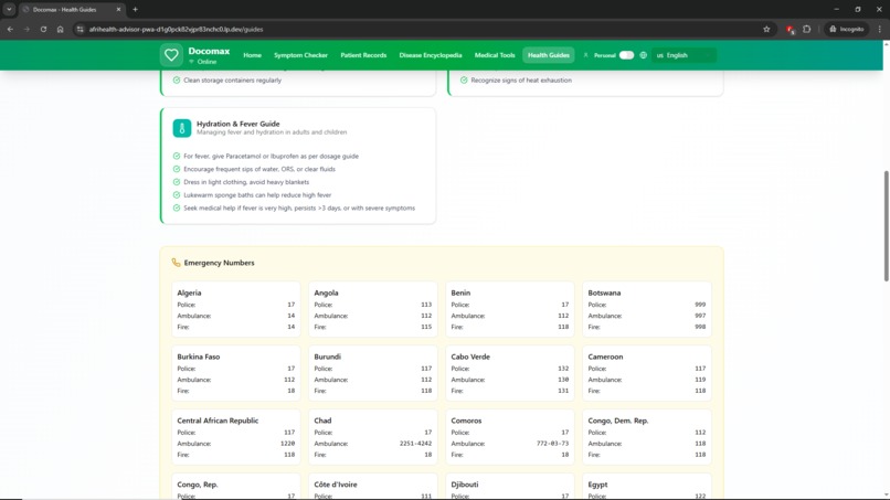DOCOMAX – screenshot 1