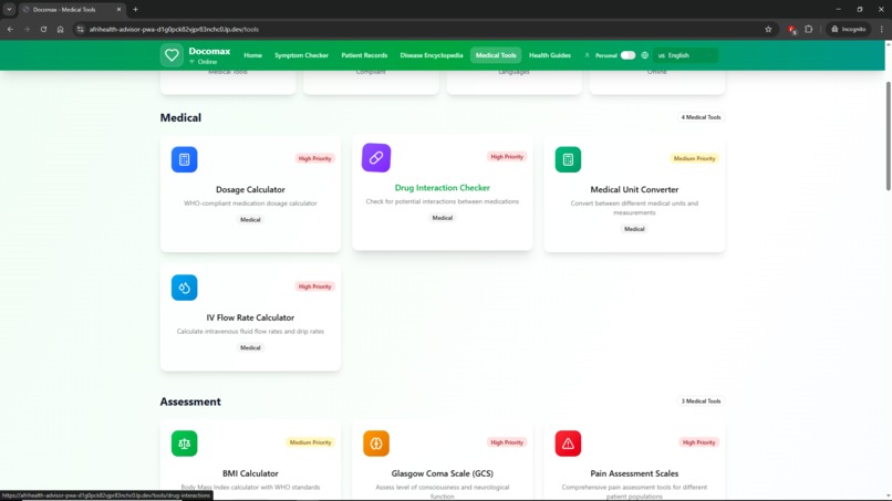 DOCOMAX – screenshot 3