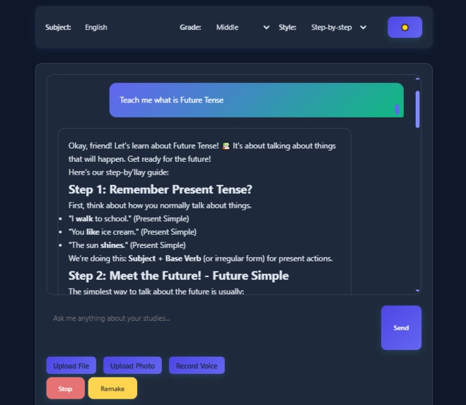 AI Smart Academic Companion – screenshot 2