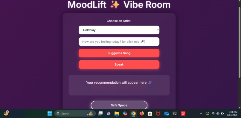 MoodLift – screenshot 1