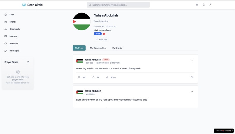 Deen Circle – screenshot 2