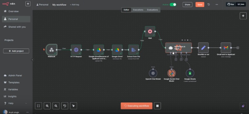 RecruitAI Agent – screenshot 2