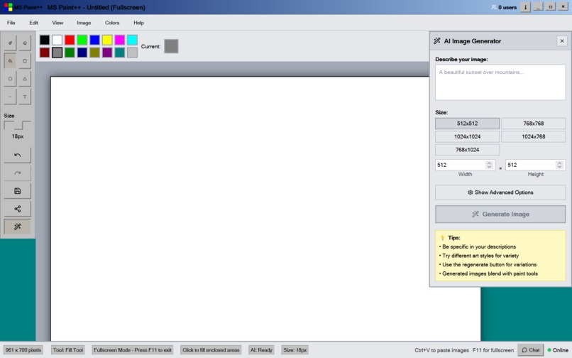 Retro-paint – screenshot 2