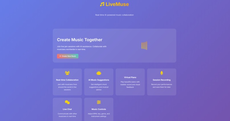 LiveMuse – screenshot 1