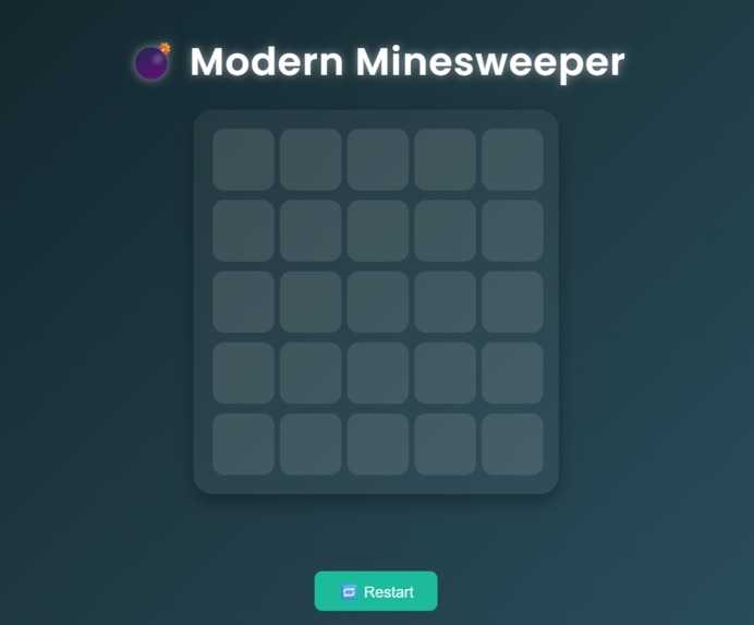 Modern Minesweeper – screenshot 1
