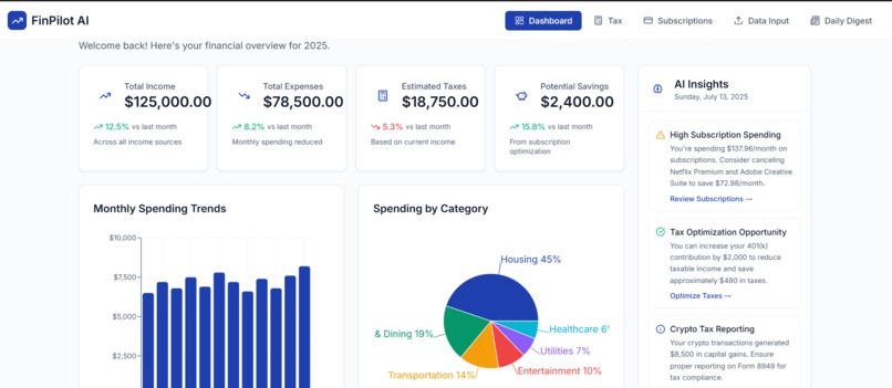 FinPilot – screenshot 3