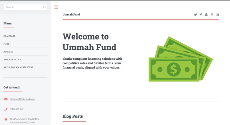 Ummah Fund – screenshot 1