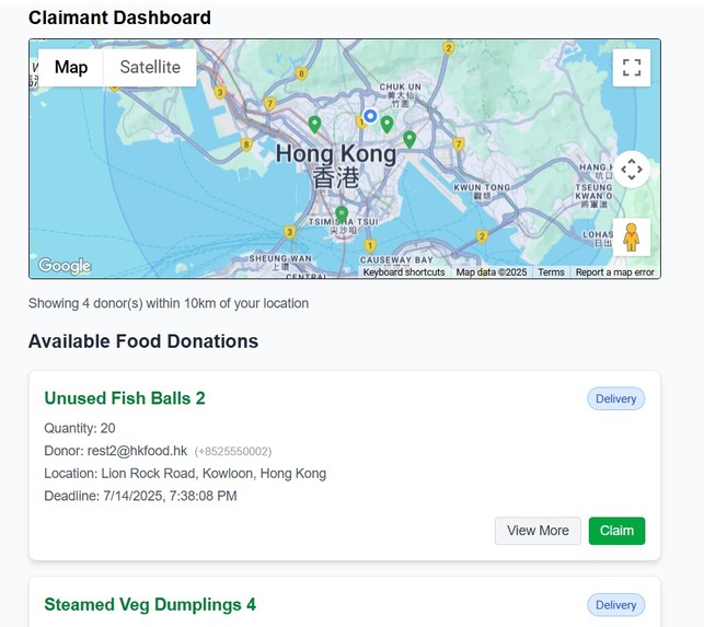 FoodBites – screenshot 1