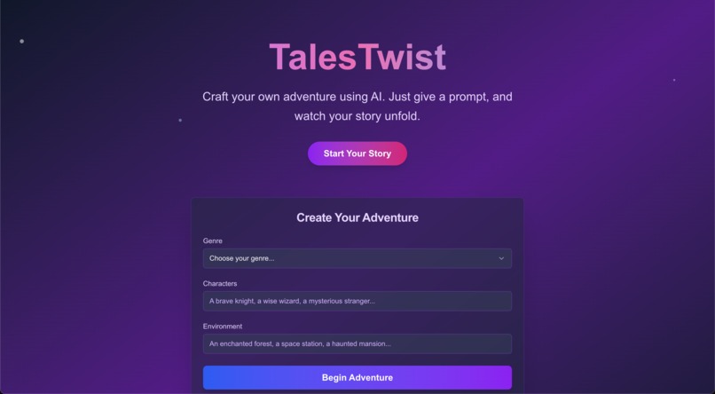 TalesTwist – screenshot 1