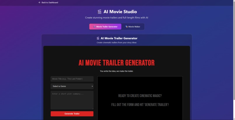 EntertainAI – screenshot 1