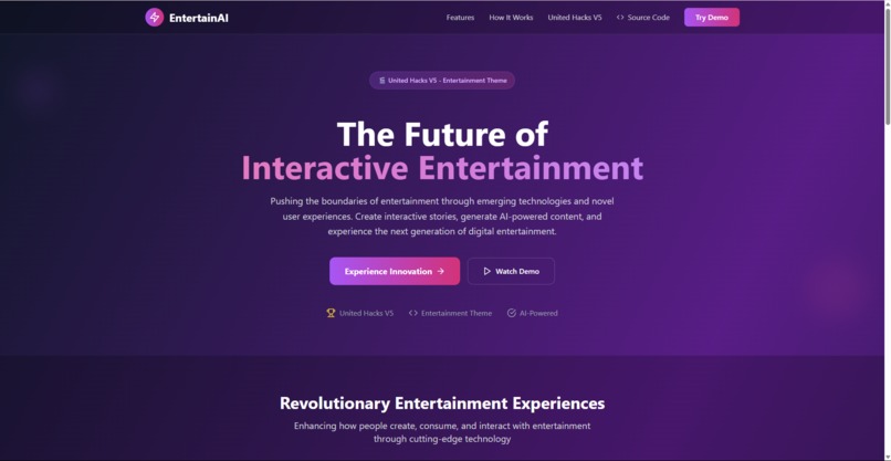 EntertainAI – screenshot 3