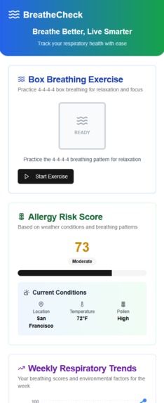 BreathCheck – screenshot 1