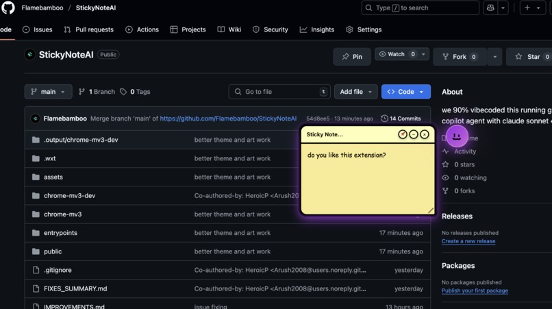 StickyNotesAI – screenshot 2