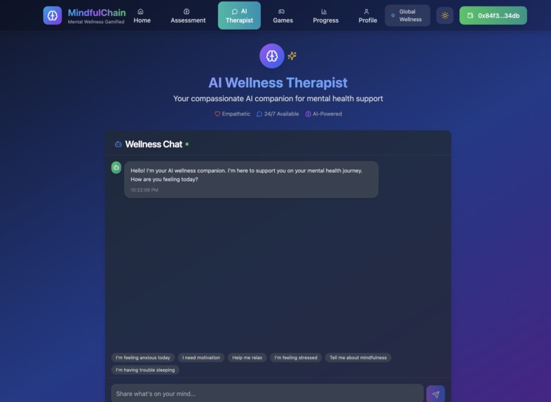 MindFullChain – screenshot 1