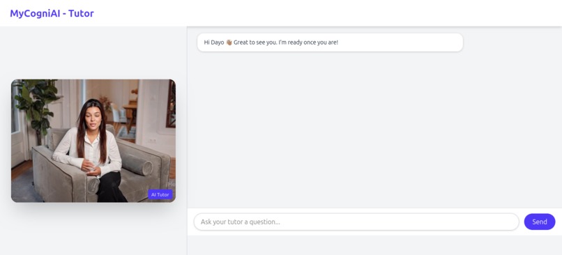 MyCogniAI - Your Private Tutor Reinvented – screenshot 2