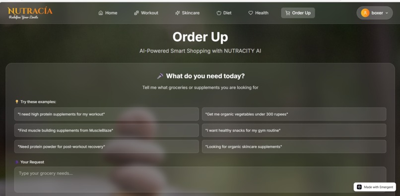 NUTRACIA – screenshot 4