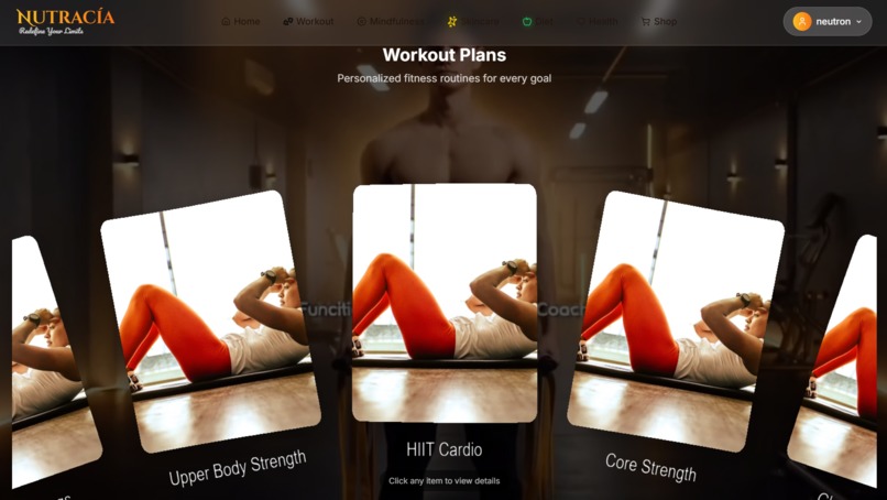 NUTRACIA – screenshot 6