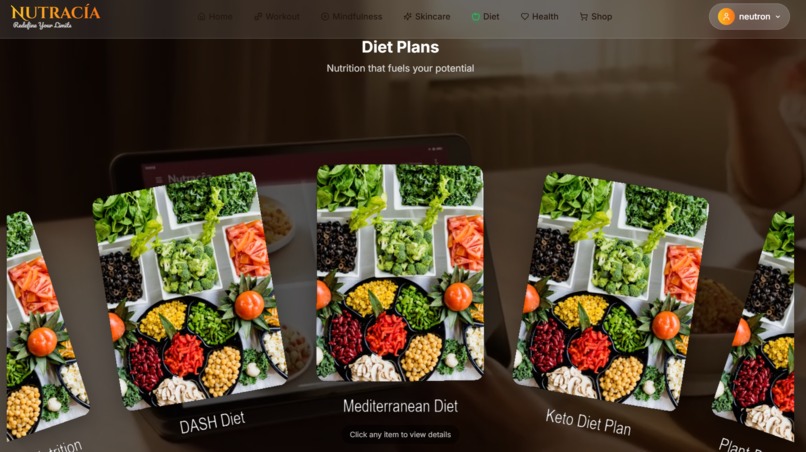 NUTRACIA – screenshot 7