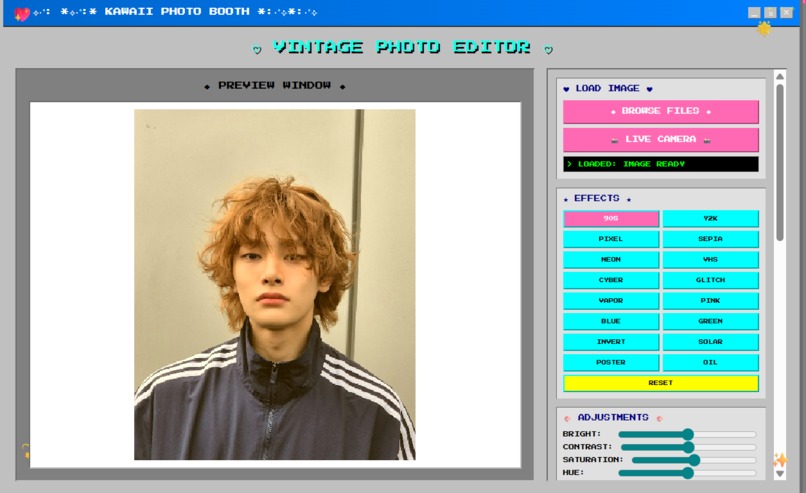 Vintage Photobooth/PhotoEditor – screenshot 4