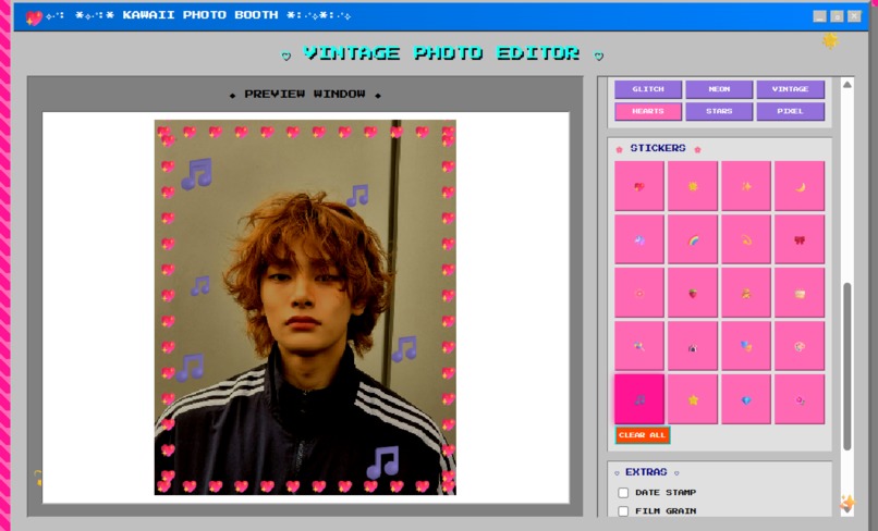 Vintage Photobooth/PhotoEditor – screenshot 5