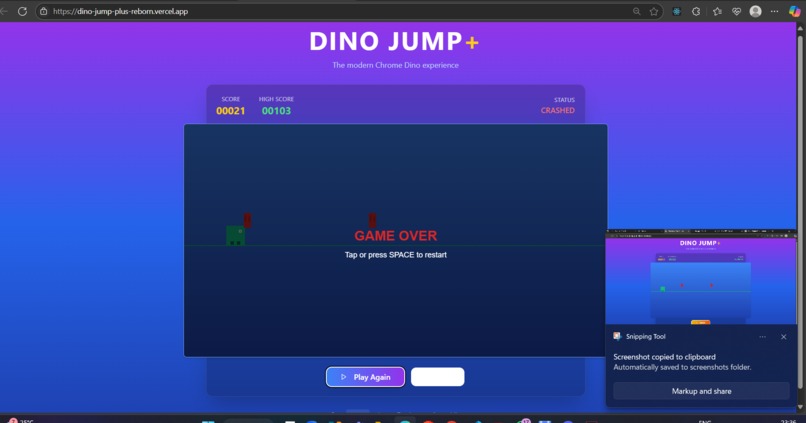 Dino-jump-reborn – screenshot 1