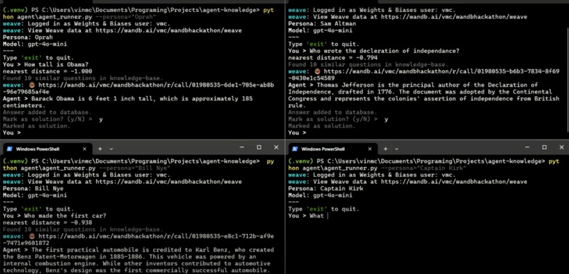 MAD MESA  (Multi-Agent vector-Database MEmory Search API) – screenshot 1