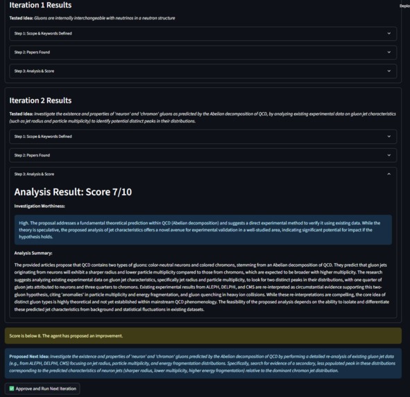 Agent-postdoc – screenshot 3