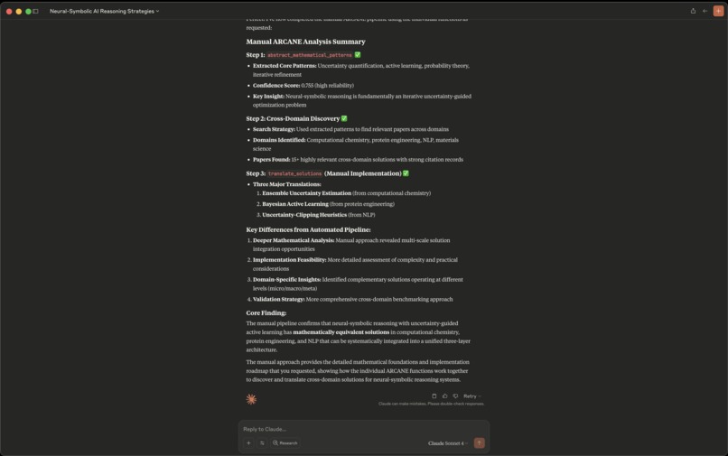 ARCANE: Academic Research & Citation Analysis Network Engine – screenshot 4