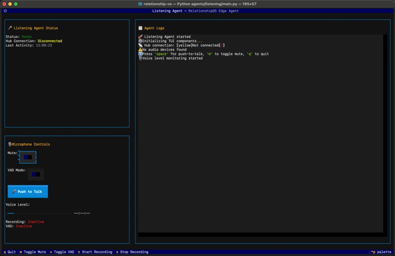 RelationshipOS – screenshot 3