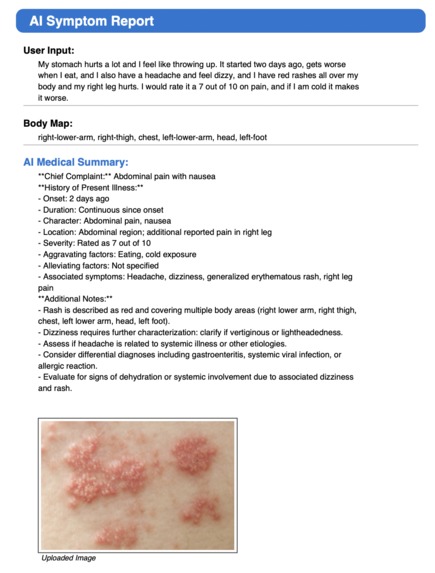 SymptoScan – screenshot 3