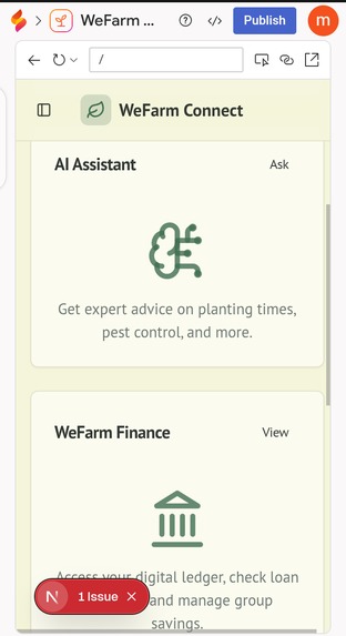 WeFarm Connect – screenshot 2