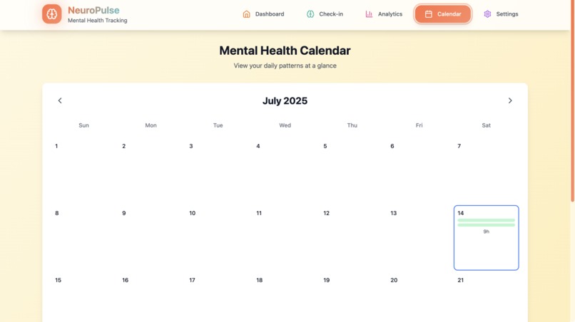 NeuroPulse – screenshot 1