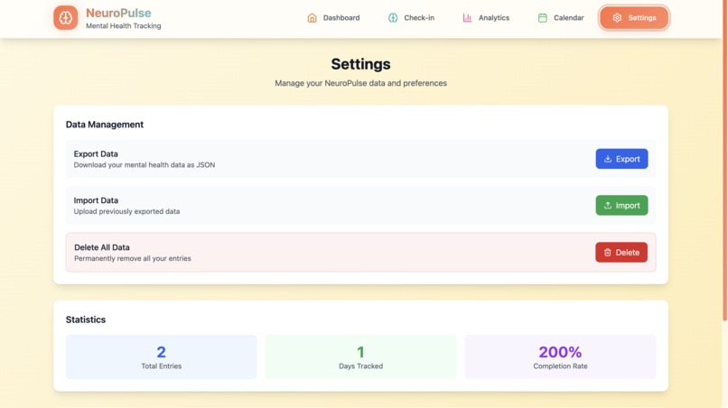NeuroPulse – screenshot 3