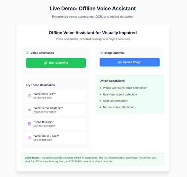 InAble-Unified AI Assistant for Inclusive Accessibility – screenshot 3