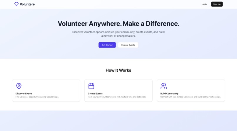 Voluntere – screenshot 1