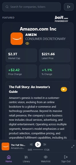 InvestCast – screenshot 3