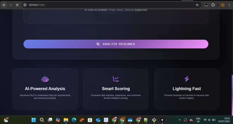 Resume Ranker – screenshot 3
