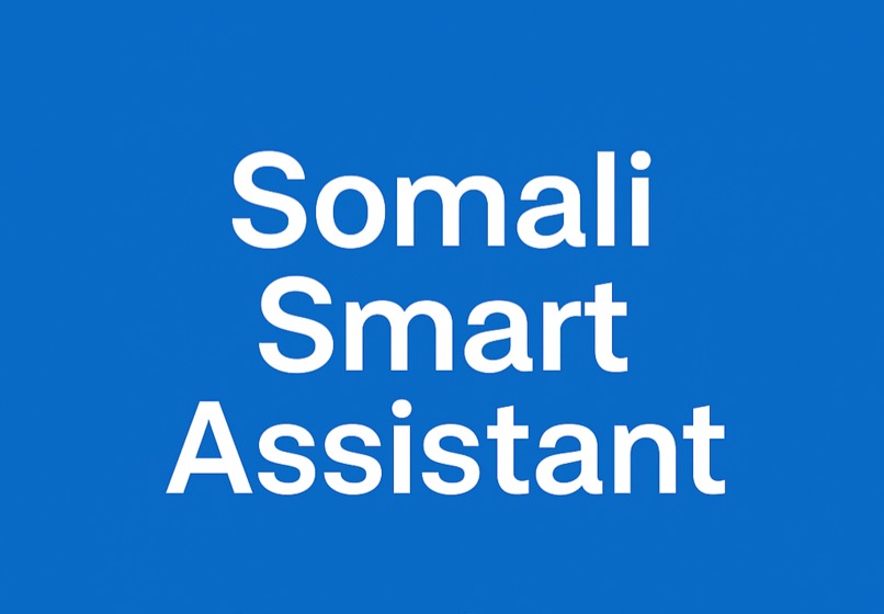 Somali Smart Assistant – screenshot 1