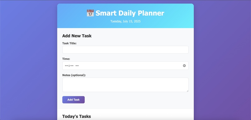 Daily Planner – screenshot 1