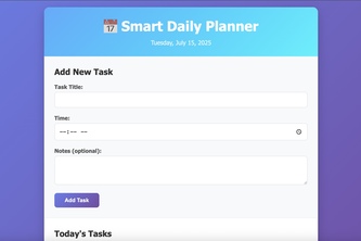 Daily Planner
