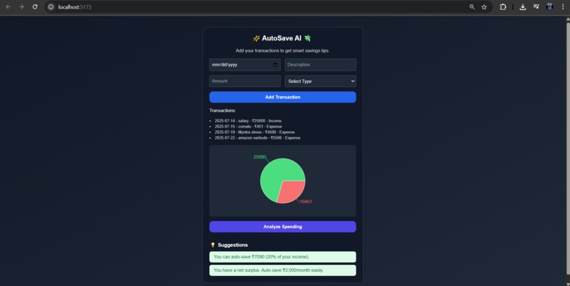 AutoSave AI – screenshot 1