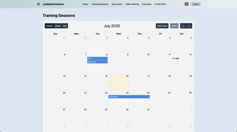 JudokasConnect – screenshot 4