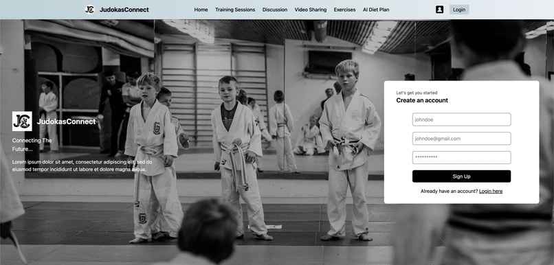 JudokasConnect – screenshot 1