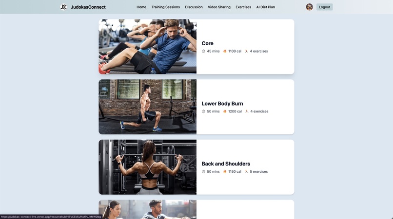 JudokasConnect – screenshot 7