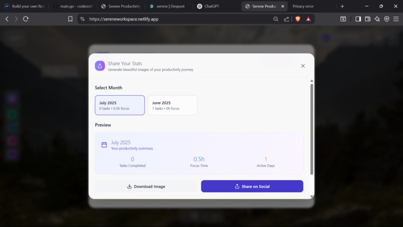 serene – screenshot 3
