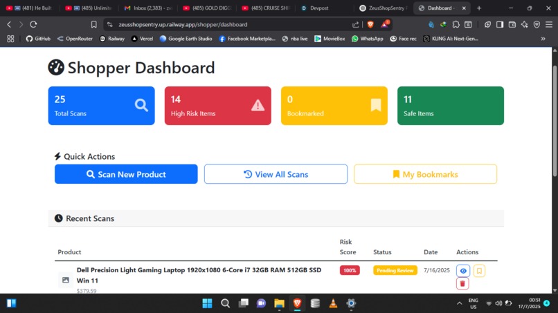 ZeusShopSentry – screenshot 3