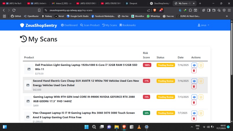 ZeusShopSentry – screenshot 6