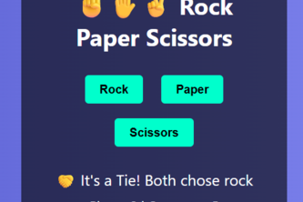 rock paper secissor